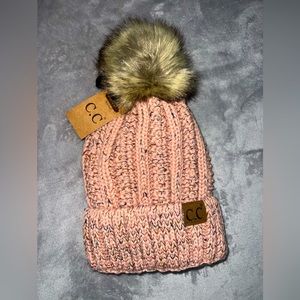 C.C Beanie in dusty pink